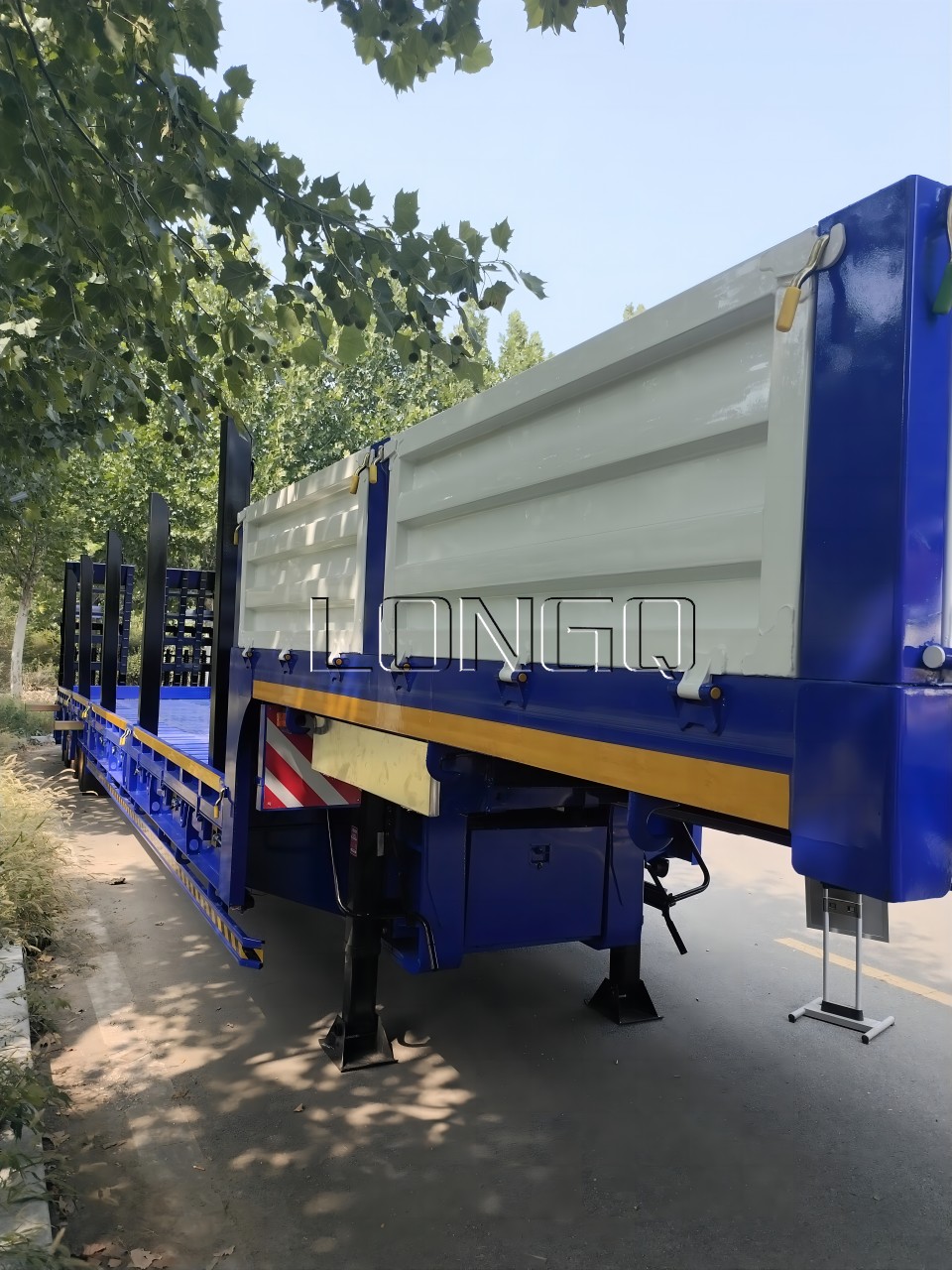 Khu vực Trung Á Loại xe moóc giường thấp Khu vực Trung Á Loại xe moóc giường thấp