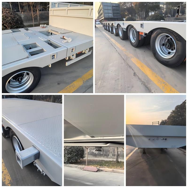 Trailer giường phẳng thấp Trailer giường phẳng thấp
