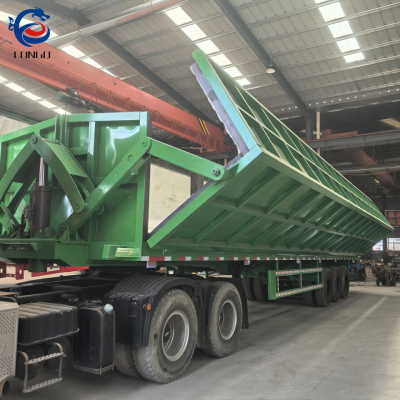 รถพ่วงบรรทุกสินค้าแบบเปิดข้างสเปรดวิง