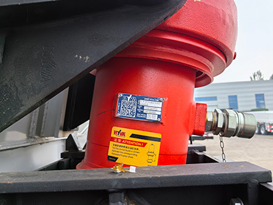 Semi-remorque à benne arrière Semi-remorque à benne arrière