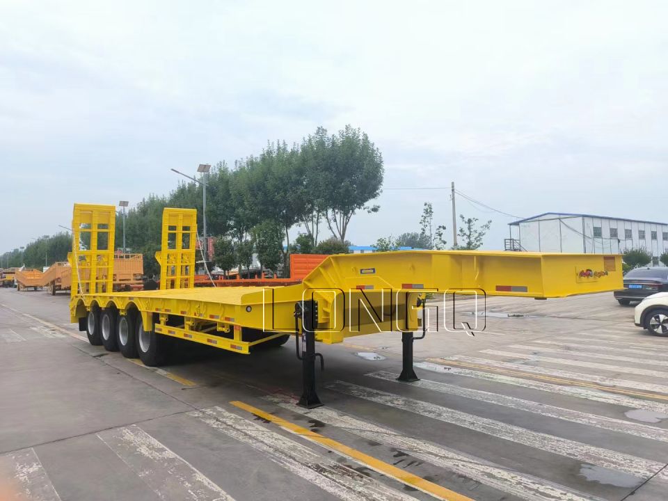 รถพ่วงเตียงต่ำ รถพ่วงเตียงต่ำ