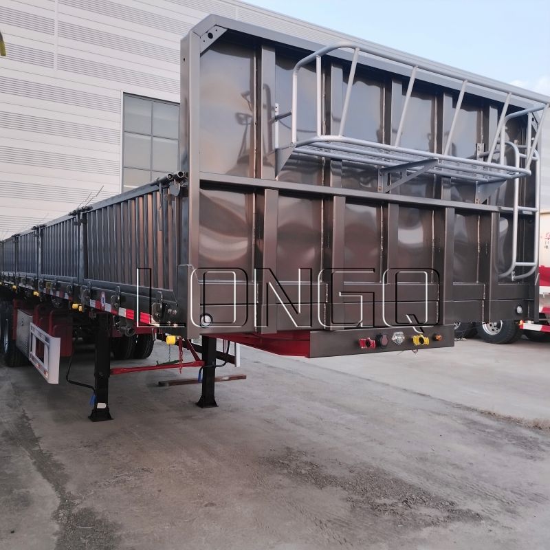 รถพ่วงกึ่งพ่วงด้านข้าง รถพ่วงกึ่งพ่วงด้านข้าง