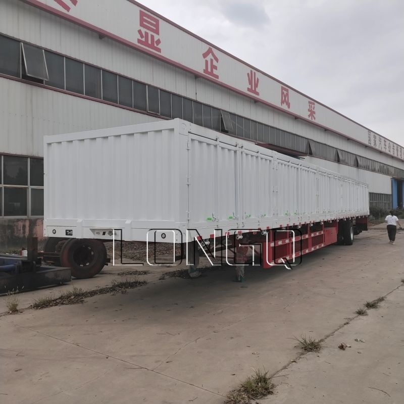 Rơ moóc xe tải vách hông 80 tấn Rơ moóc xe tải vách hông 80 tấn