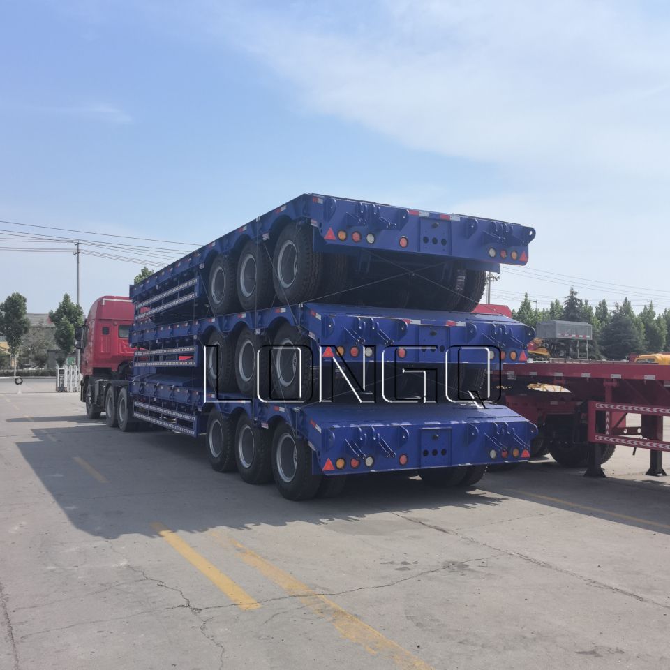 Semi-remorque Lowboy Semi-remorque Lowboy