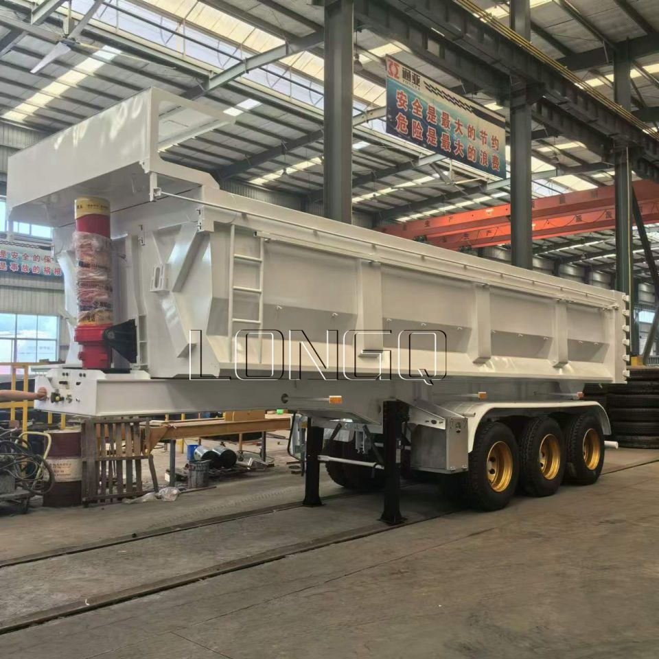 Remolque volquete volquete de 3 ejes a la venta Remolque volquete volquete de 3 ejes a la venta