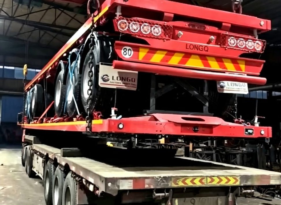 conteneur de camion plat