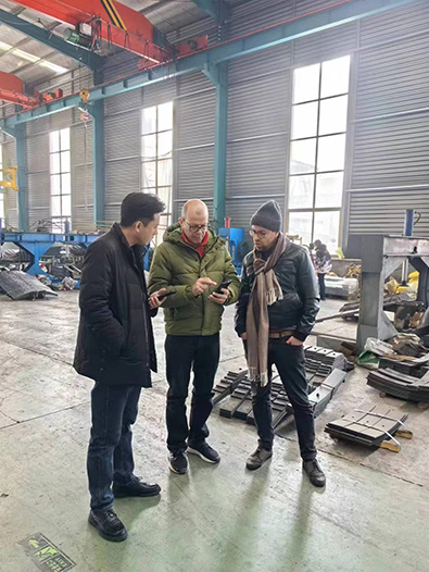 Visita de un cliente de Rusia Visita de un cliente de Rusia