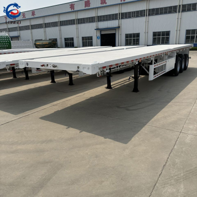 จัดส่งรถพ่วงพื้นเรียบคอนเทนเนอร์ 40 ฟุต