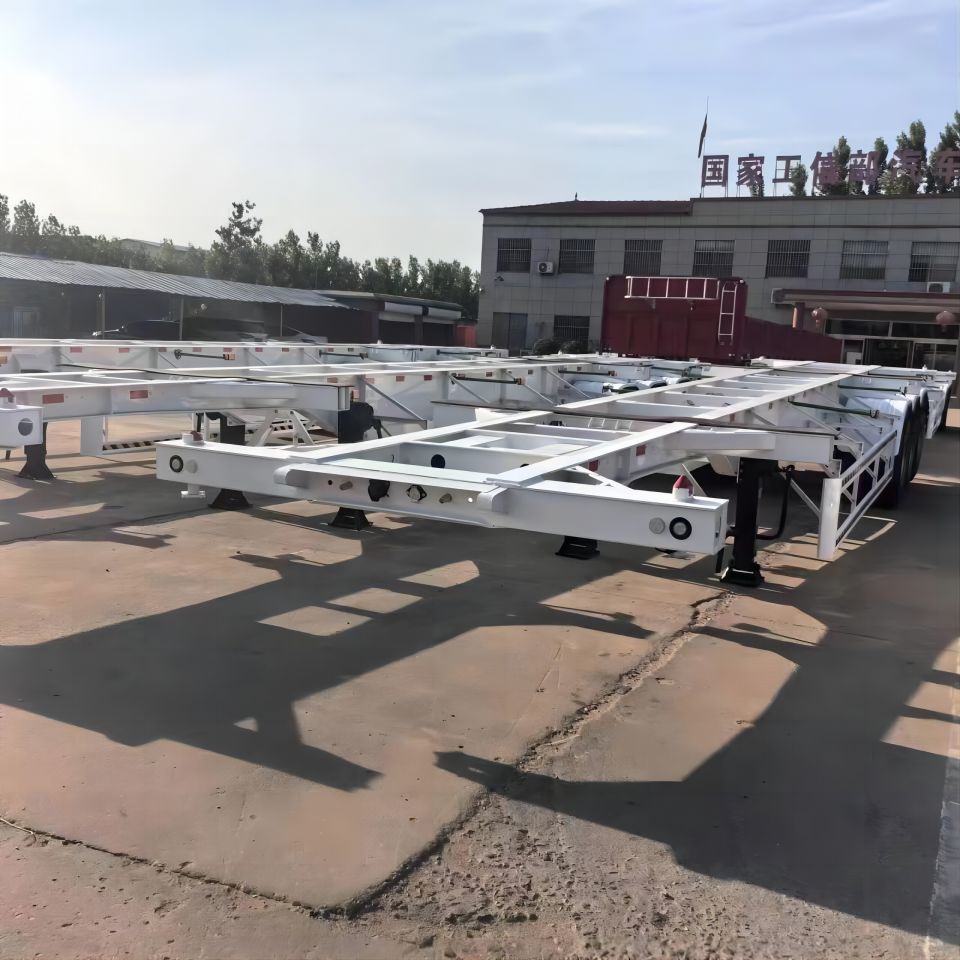 Remolque esqueleto de contenedor de 40 pies a la venta Remolque esqueleto de contenedor de 40 pies a la venta