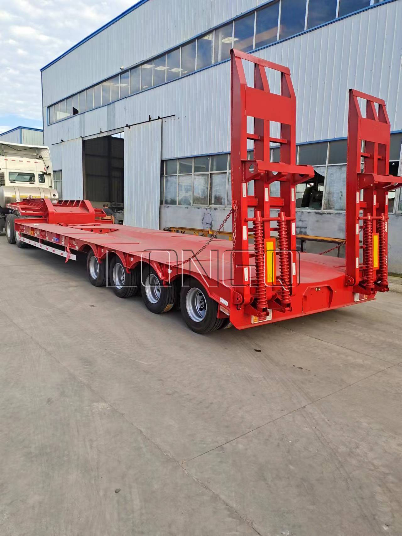 4 axle low bed trailer 4 axle low bed trailer