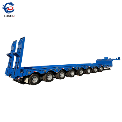 รถพ่วงพื้นต่ำ 8 เพลา