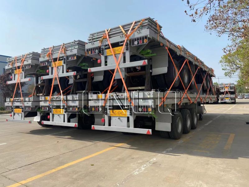 Semirremolque de carga con valla de pared lateral Semirremolque de carga con valla de pared lateral