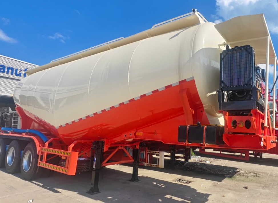 รถพ่วงสำหรับผง