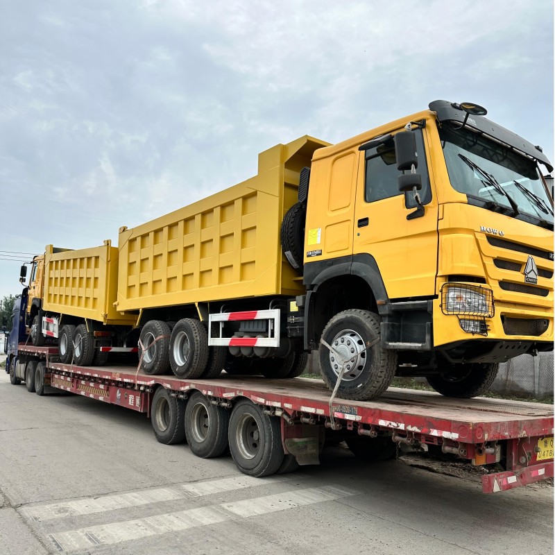 Used HOWO 6x4 Dump Truck Successfully Delivered to Africa | Customer ...