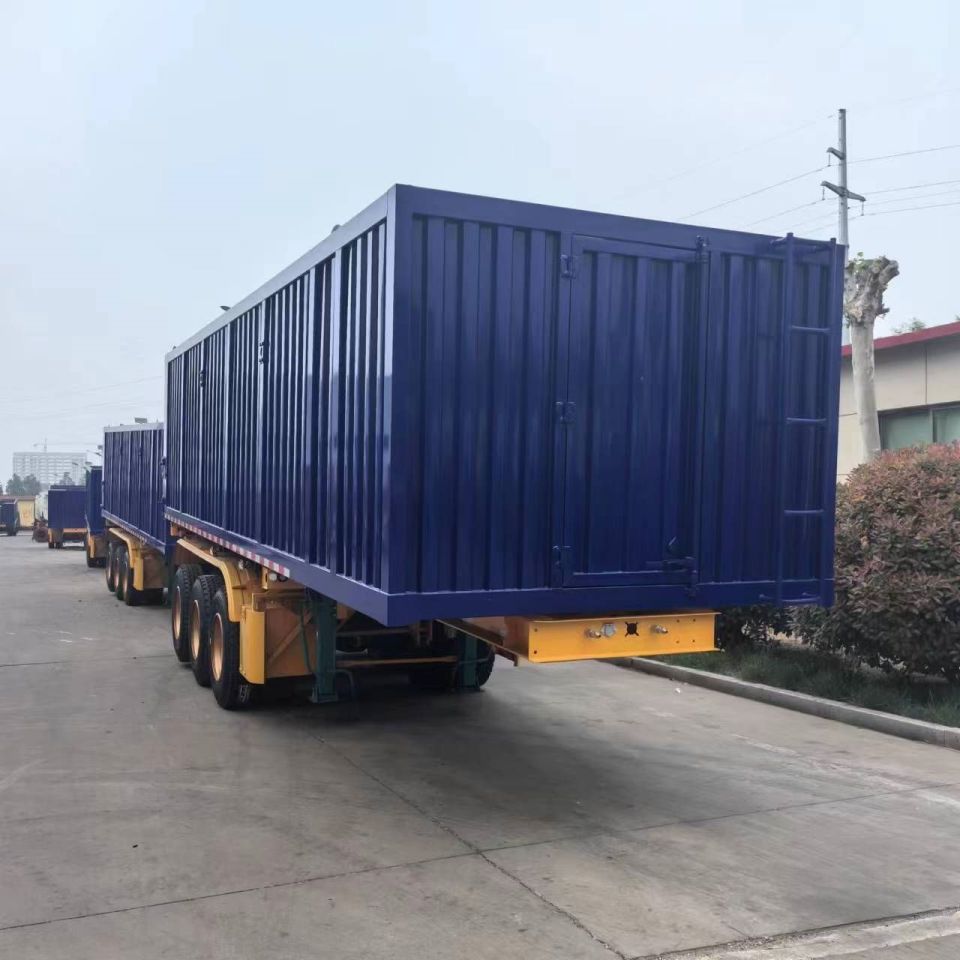 รถพ่วงดัมพ์หลังไฮดรอลิก รถพ่วงดัมพ์หลังไฮดรอลิก