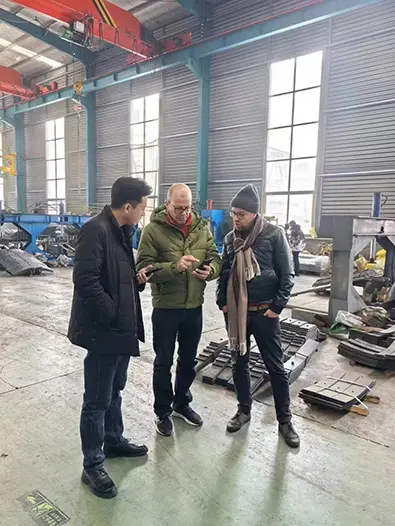 Client visit from Russia
