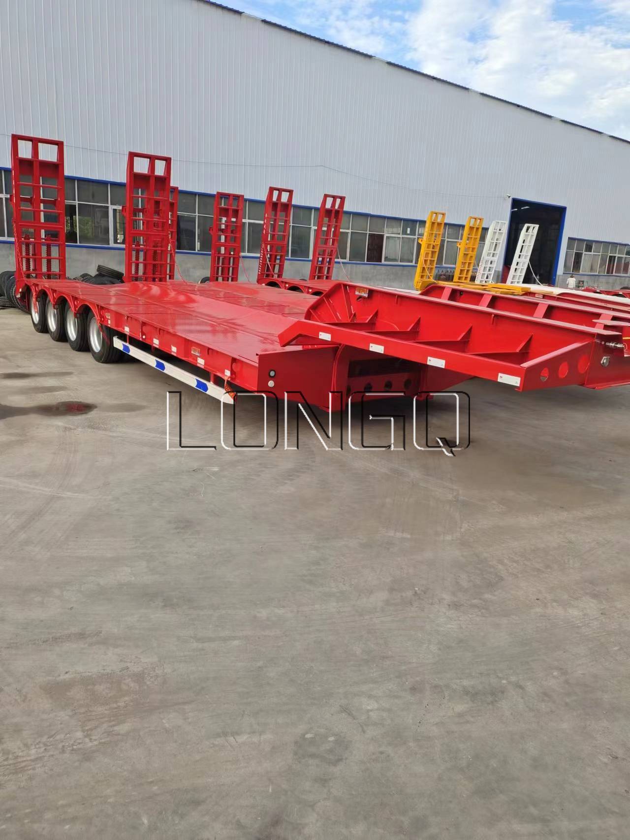 4 axle low bed trailer 4 axle low bed trailer