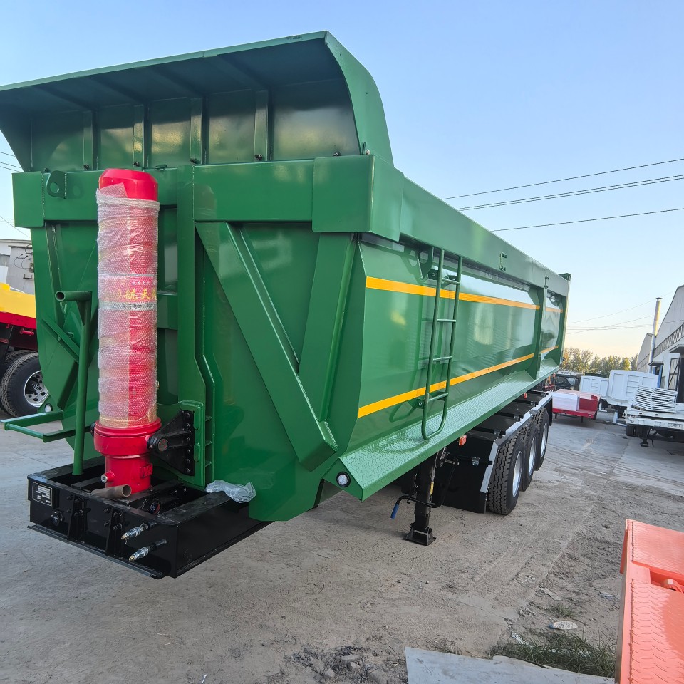 Camión semirremolque y remolque de volteo en venta