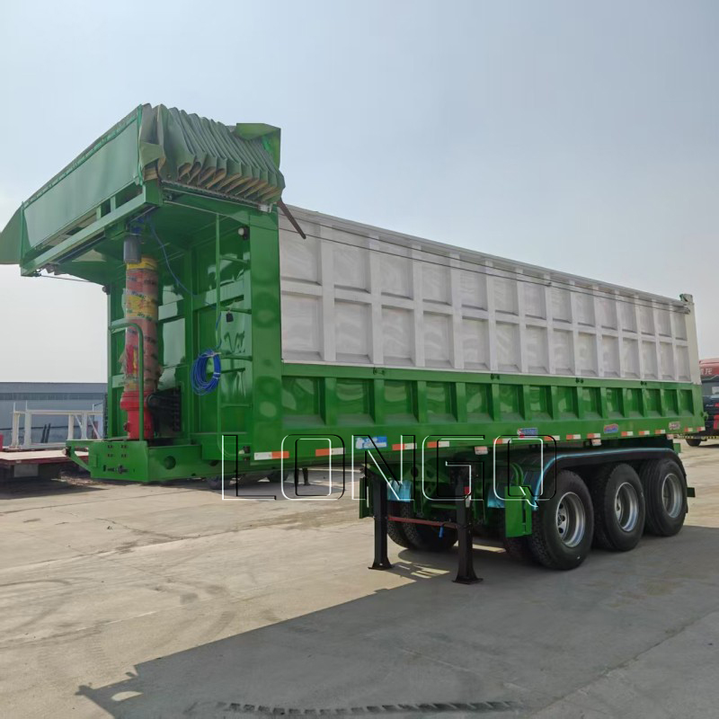 5 Axles 80ton 100 tấn kết thúc Dump Semi Trailer Factory 5 Axles 80ton 100 tấn kết thúc Dump Semi Trailer Factory