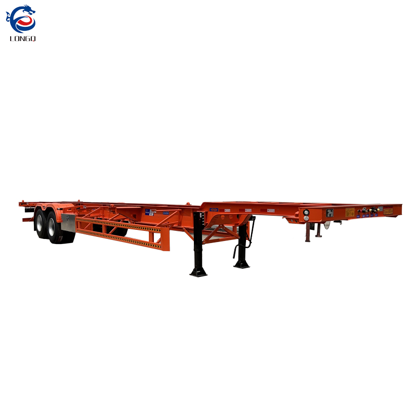 รถพ่วงโครงกระดูก 40 ฟุต รถพ่วงโครงกระดูก 40 ฟุต