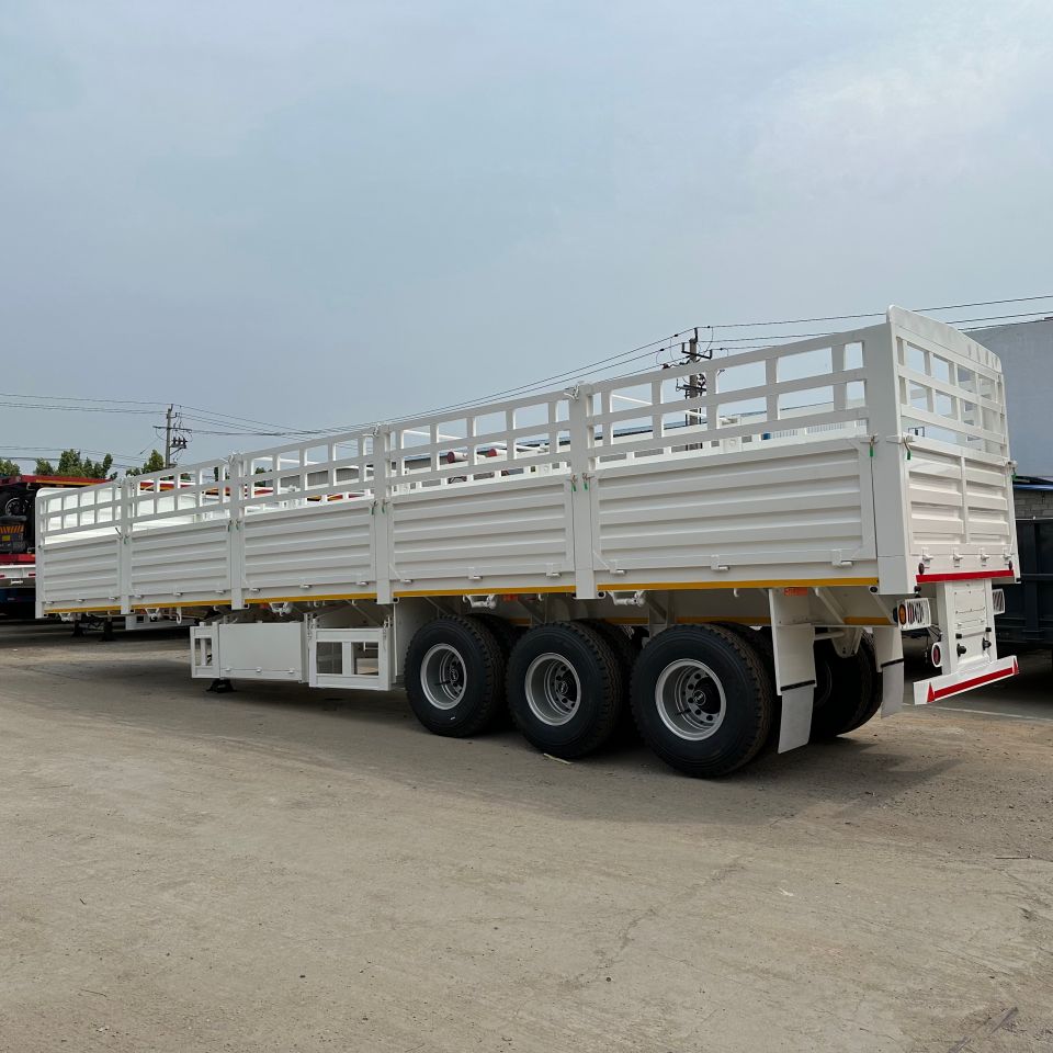 รถพ่วงบรรทุกสินค้ารั้วจีน รถพ่วงบรรทุกสินค้ารั้วจีน