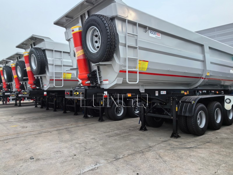 เทรลเลอร์สำหรับรถบรรทุกดัมพ์ เทรลเลอร์สำหรับรถบรรทุกดัมพ์
