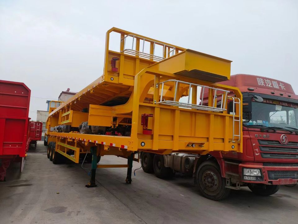 รถพ่วงตู้คอนเทนเนอร์มองโกเลีย รถพ่วงตู้คอนเทนเนอร์มองโกเลีย